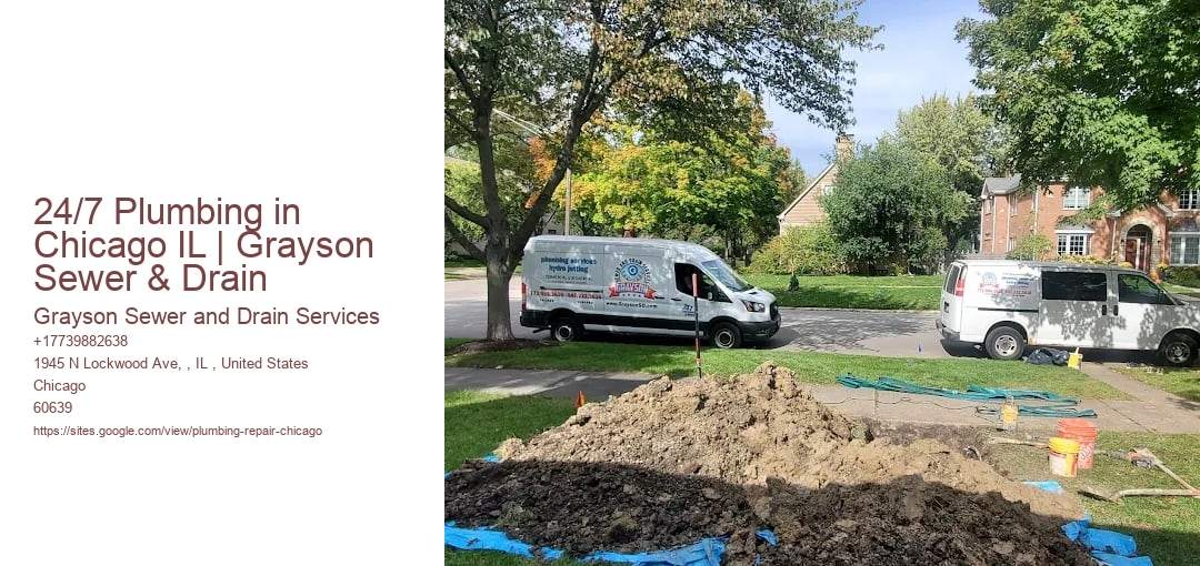 24/7 Plumbing in Chicago IL | Grayson Sewer & Drain