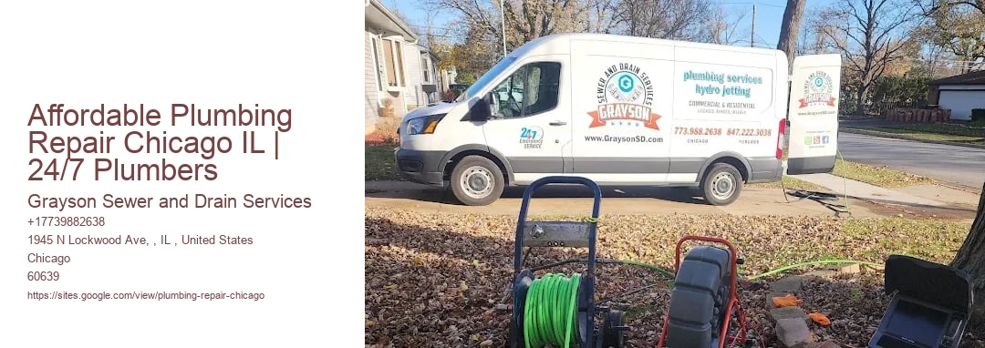 Affordable Plumbing Repair Chicago IL | 24/7 Plumbers