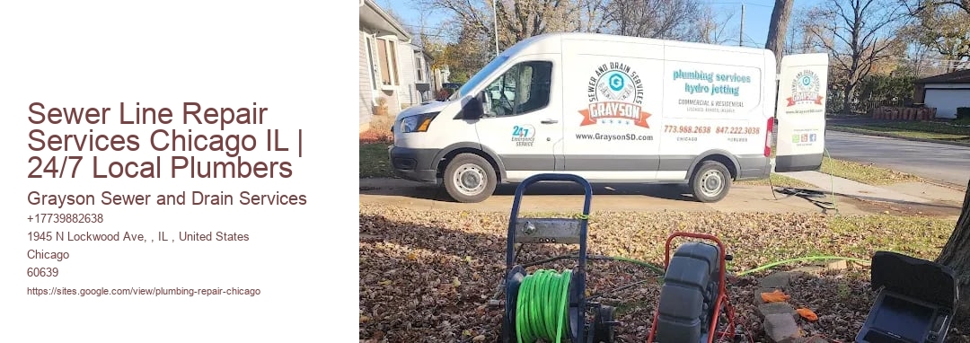 Sewer Line Repair Services Chicago IL | 24/7 Local Plumbers