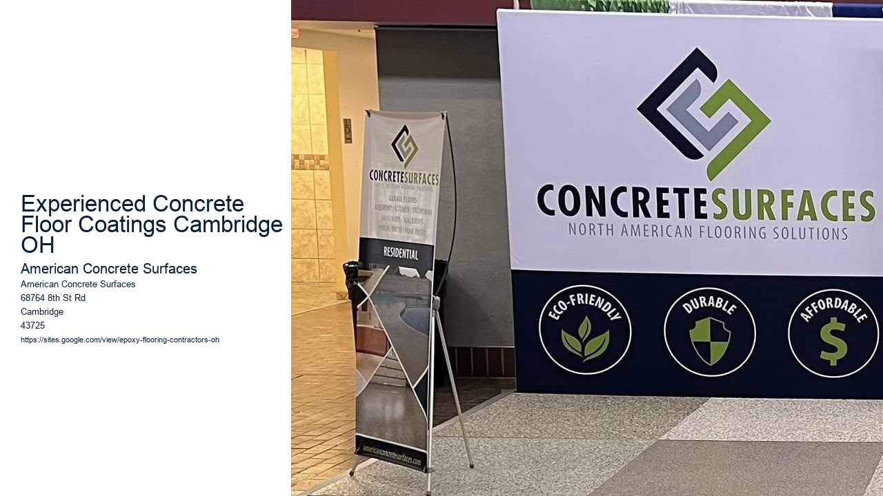 Experienced Concrete Floor Coatings Cambridge OH