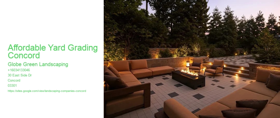 Affordable Yard Grading Concord