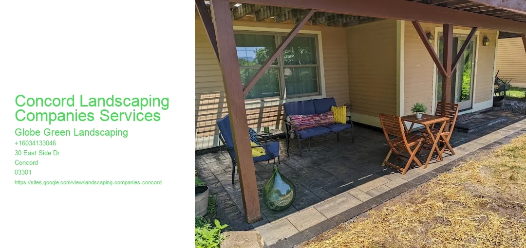 Concord Landscaping Companies Services