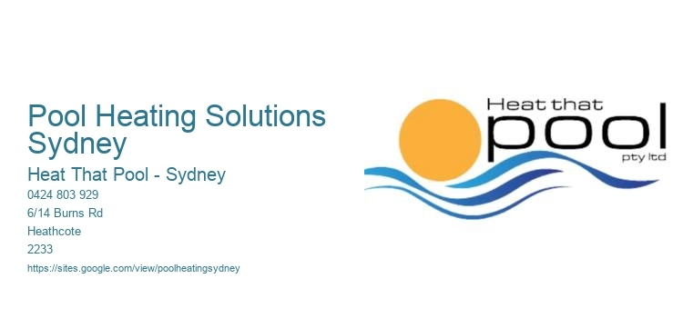 Pool Heating Solutions Sydney