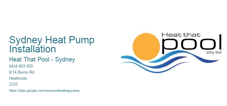 Sydney Heat Pump Installation
