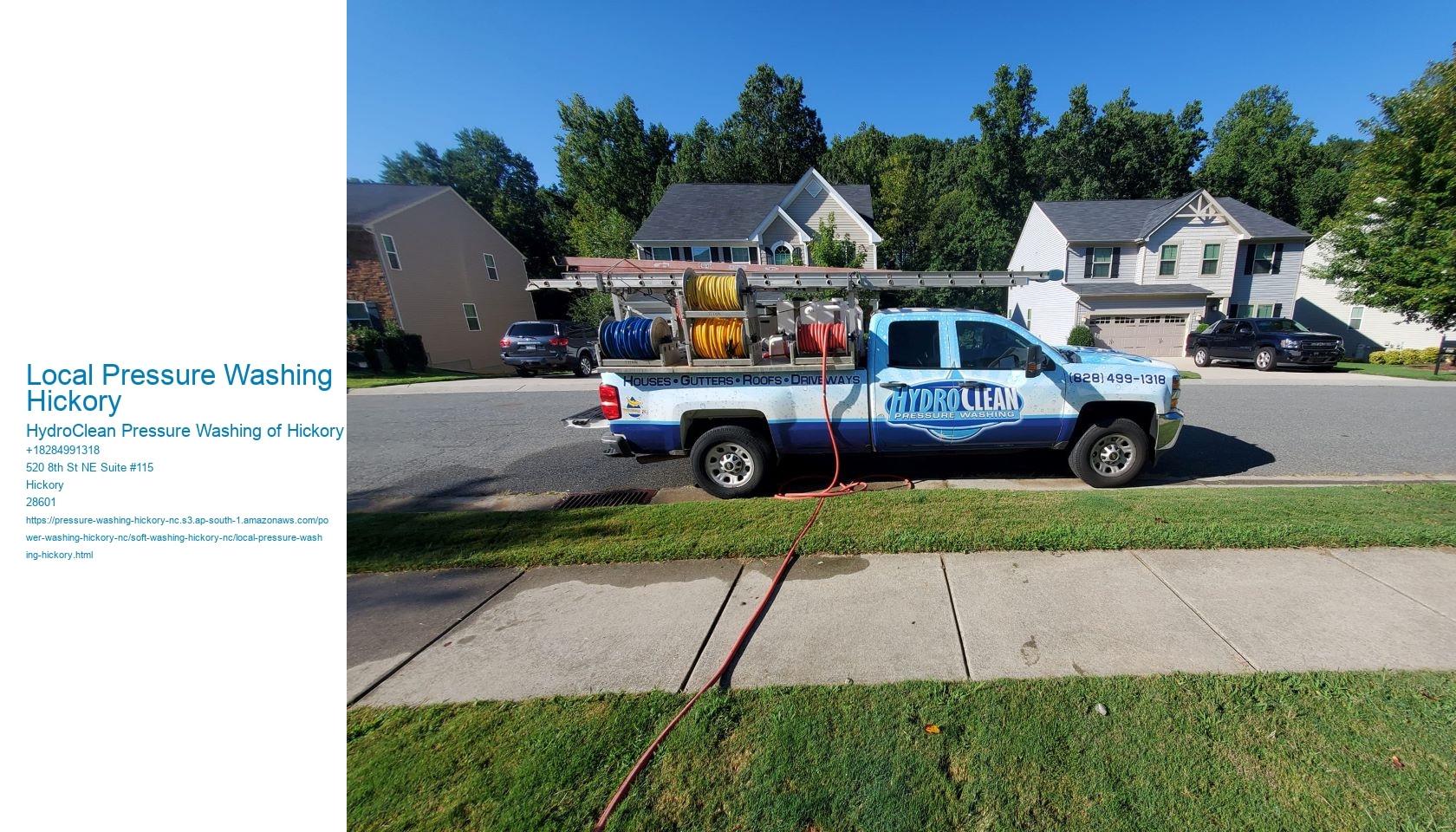Local Pressure Washing Hickory